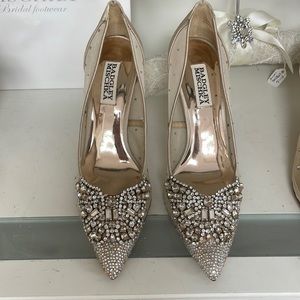 Badgley Mischka sparkle heel